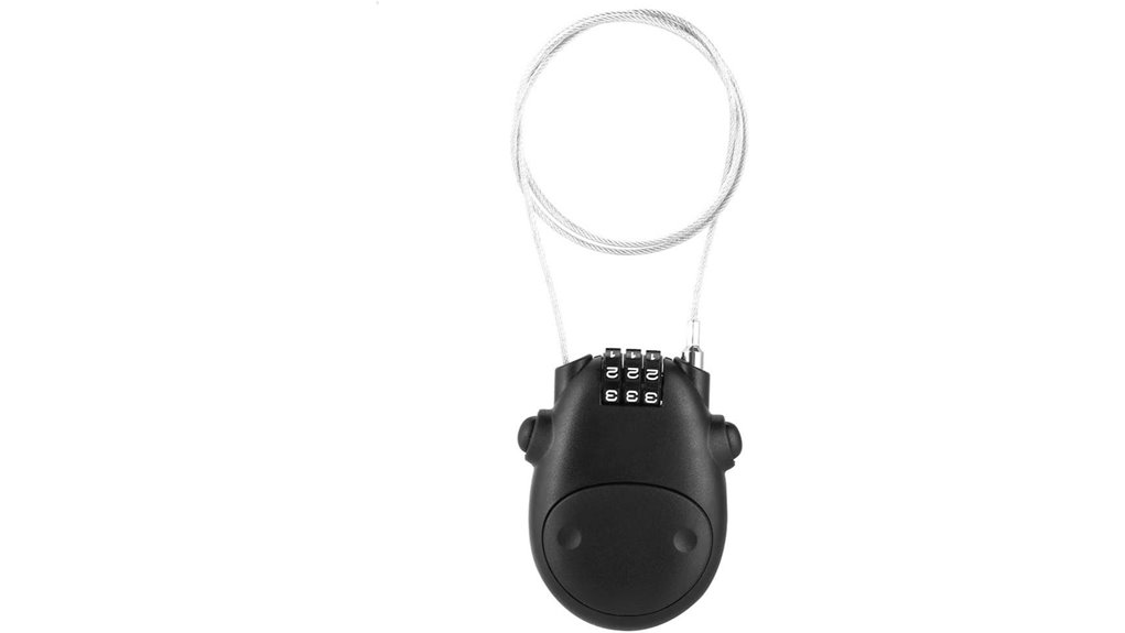 80cm 3 digit stroller padlock
