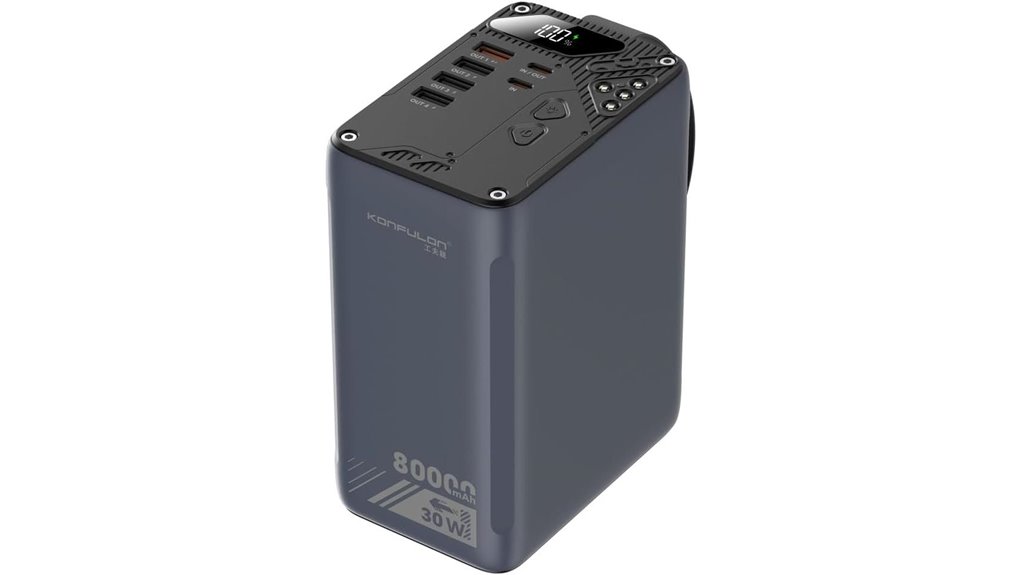 High-Capacity Power Banks Your Multi-Day Trips Need 14 80kah pd usb c lcd