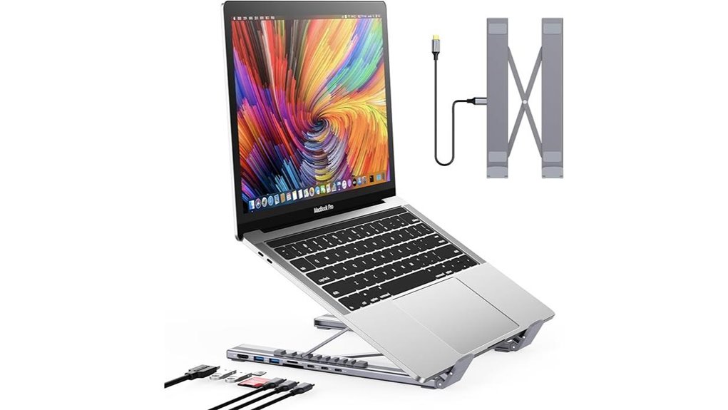Best Universal USB Hubs For Travel Laptops 15 8 in 1 100w 4k dock