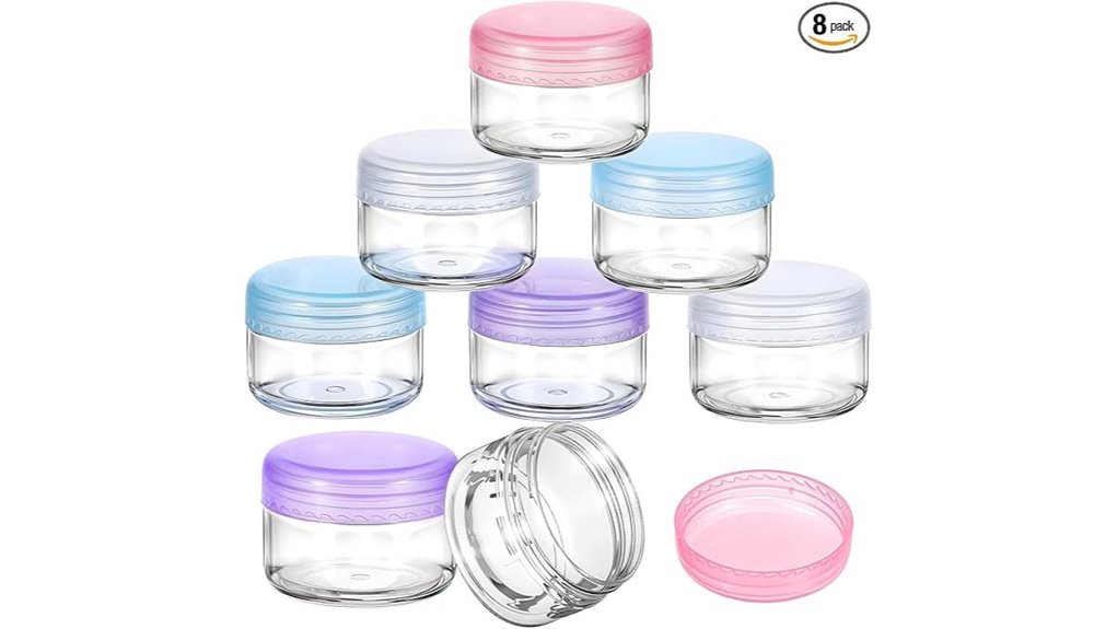 8 pack 4 color 1oz cream