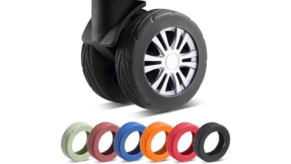 8 pack black silicone covers