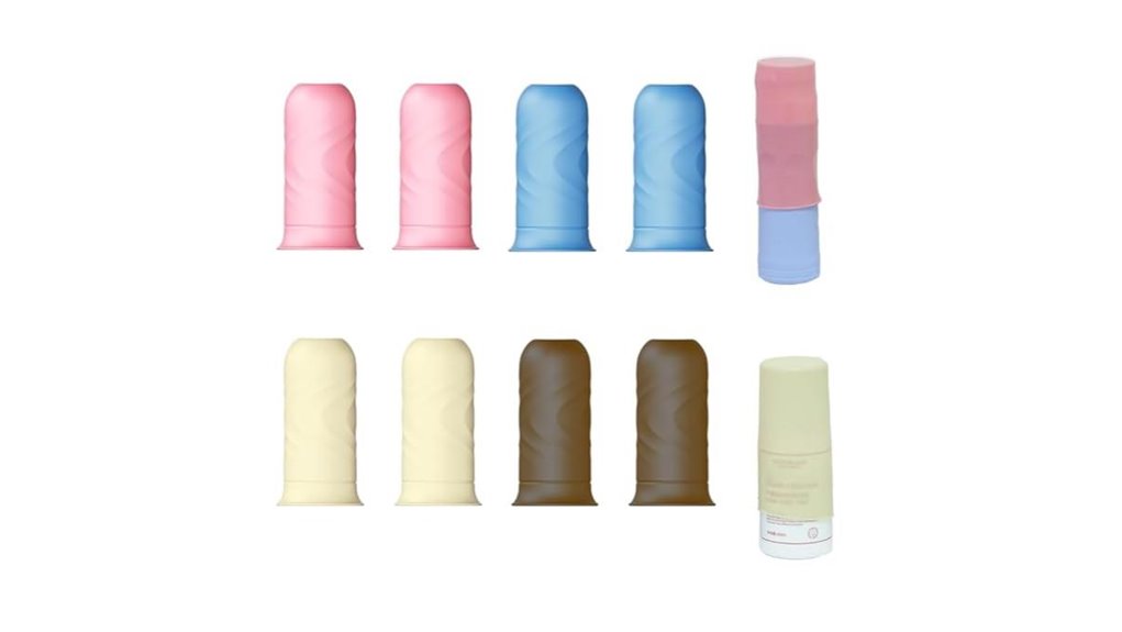 8 pack silicone bottle covers