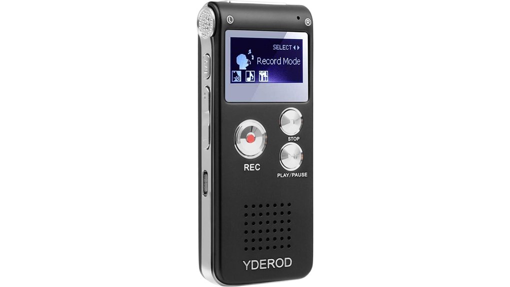 Mini Recorders for Travel Interviews with Simple Controls 14 8gb voice activated mini recorder