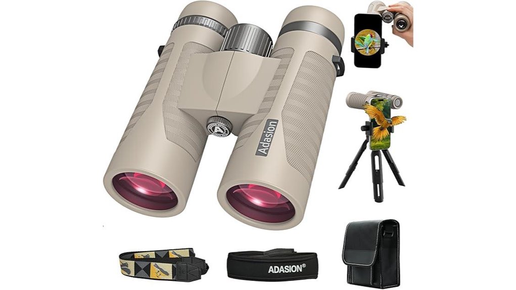 8x42 hd waterproof tripod