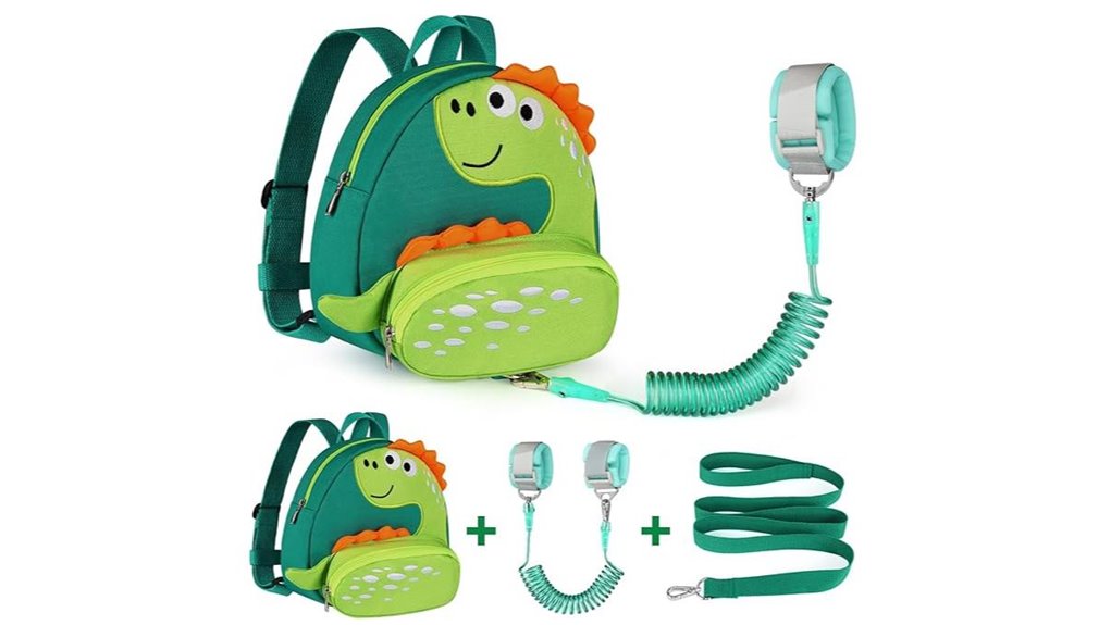 accmor anti loss dinosaur leash