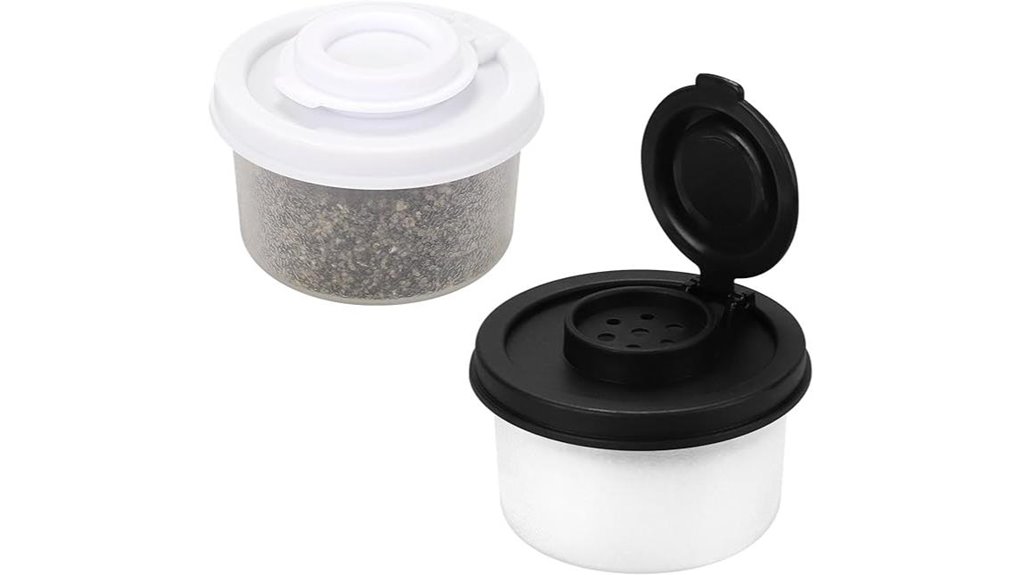 Top Mini salt/pepper shaker (sealed) That Keeps Seasoning Fresh 3 accmor mini moisture proof shakers