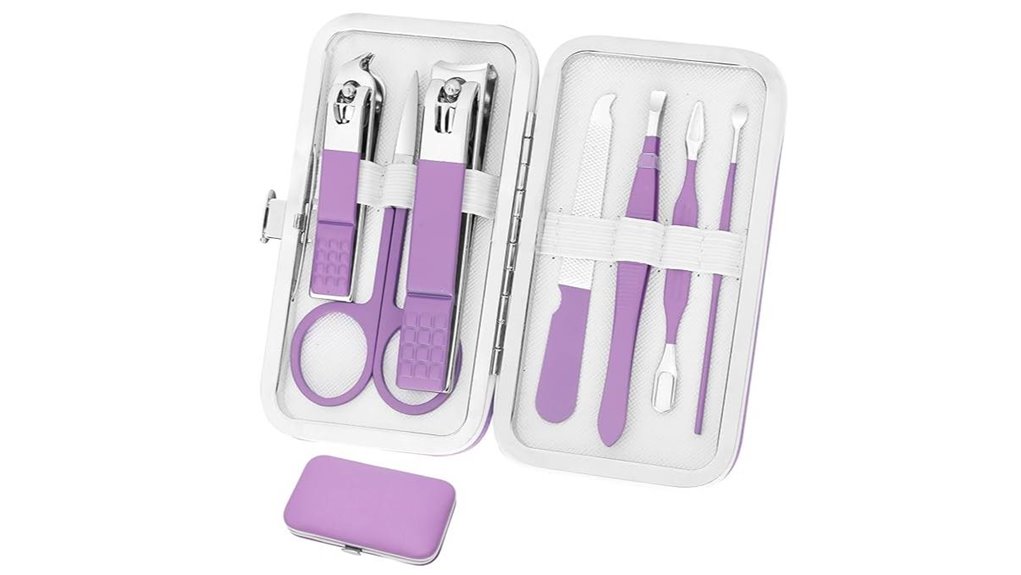 aceoce women s travel nailclipset