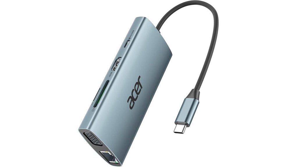Best Universal USB Hubs For Travel Laptops 13 acer 100w 4k hub