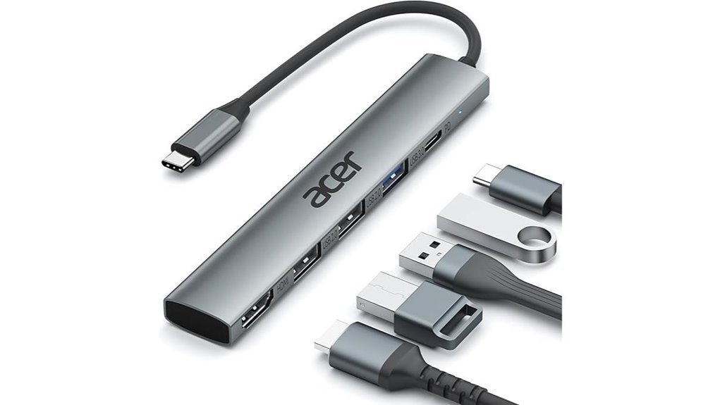 acer 5 in 1 usb c hub