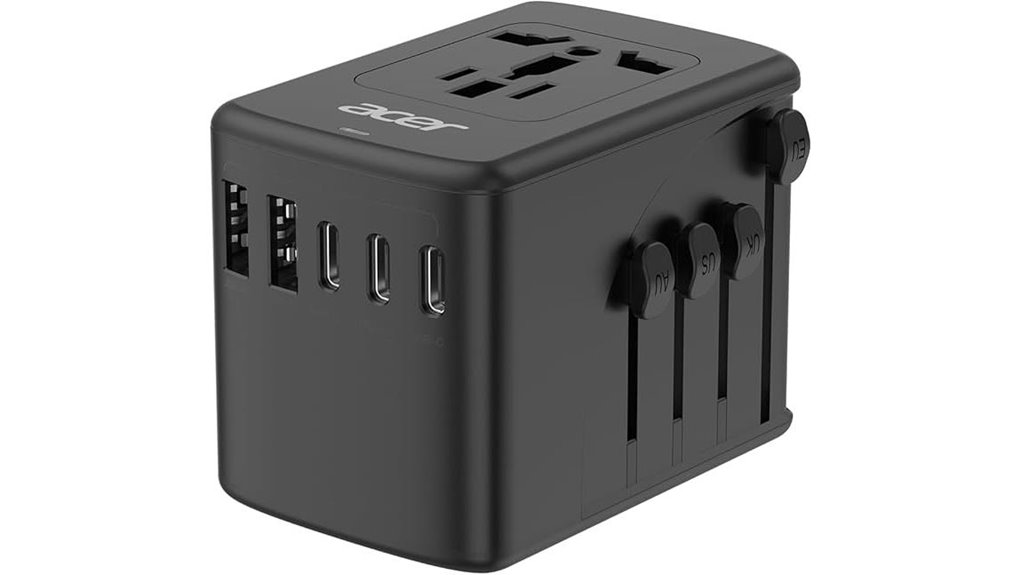 Top Travel Adapters (Multi-Country Compatibility) 1 acer 5 port universal plug