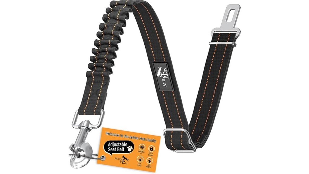 Pet Seat-Belt Harnesses That Keep Your Furry Safe on Trips 15 active pets dog seatbelt