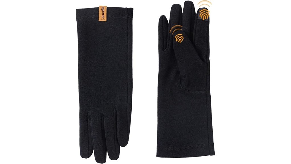 Top Thin Liner Gloves for Cold Airports and Early Mornings 14 acushla merino touchscreen liner