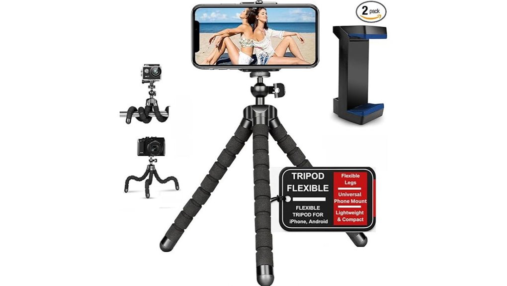 Top Phone Tripods for Travel (Tabletop Stable) Worth Trying 15 acuvar universal mini tripod