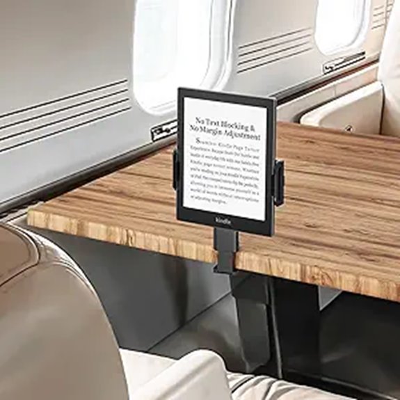 Top Tablet Stands for Airplane Trays 3 adjustable 5 9 9 8 tablet holder