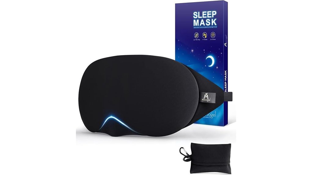 Sleep Masks for Flights with Adjustable Nose Bridges Light Leak 1 adjustable cotton light mask