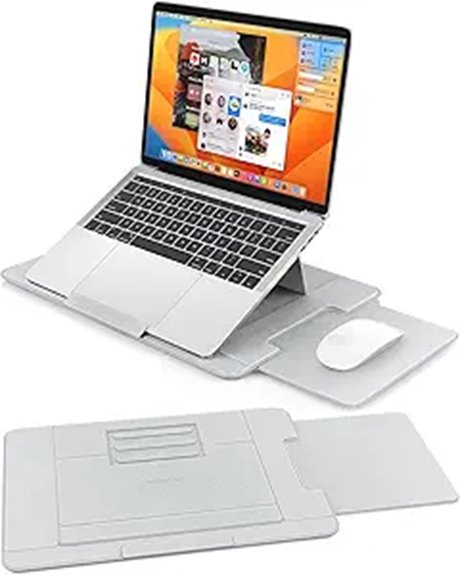 Foldable, Non‑Slip Travel Mouse Pads That Make Working Portable 1 adjustable laptop heat shield