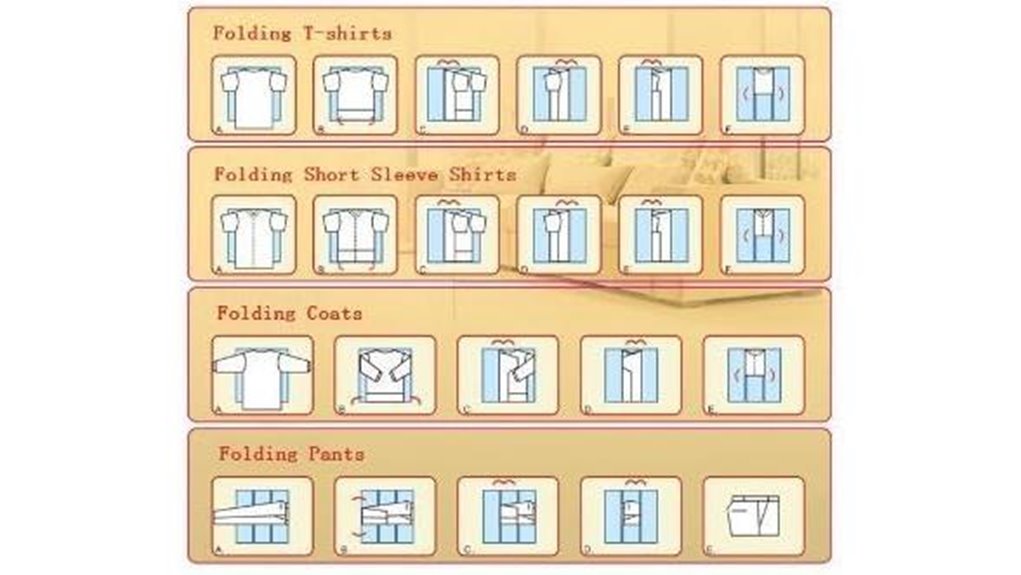 adjustable shirt folding board