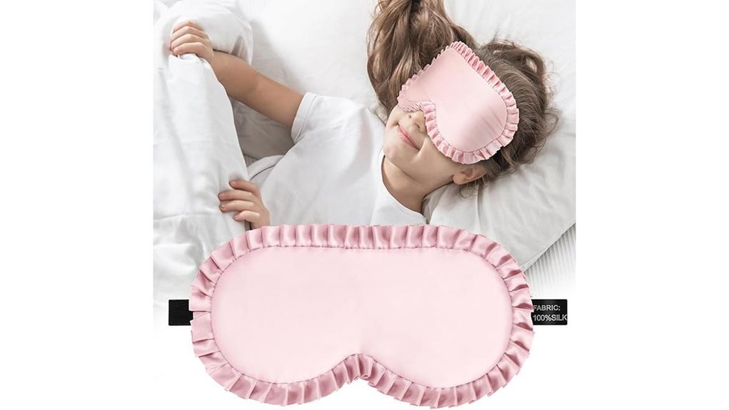 Soft, Adjustable Kids Sleep Masks for Flights Parents Need 10 adjustable silk kids maskadjustable silk kids mask