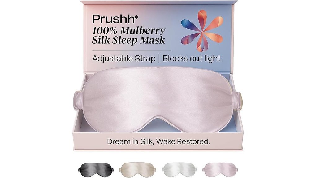 Best Sleep Mask Straps That Won’t Tangle Hair 5 adjustable silk mulberry blackout