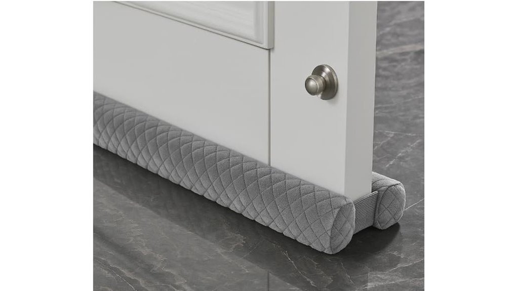 adjustable velvet draft stopper
