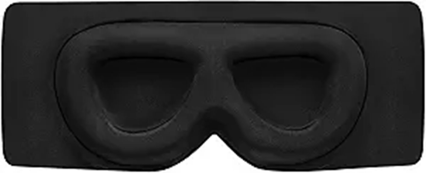 Best Sleep Mask Straps That Won’t Tangle Hair 2 adjustable wraparound sleep mask