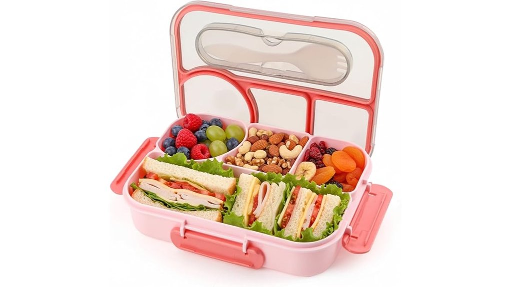 adult bento four compartments