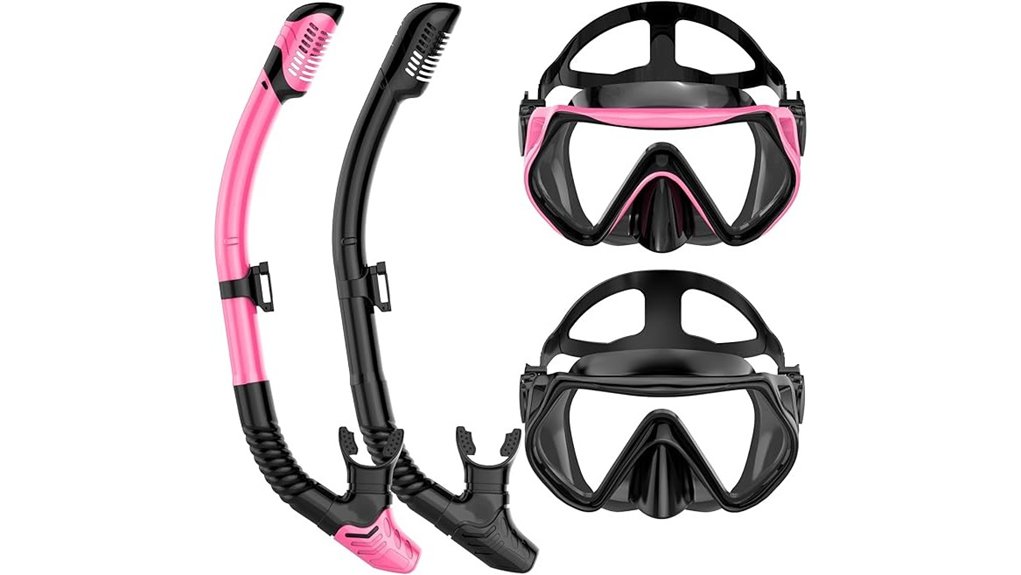 adult panoramic dry top mask