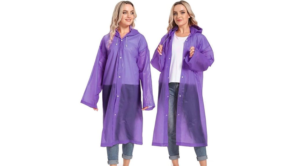adult reusable heavy duty poncho