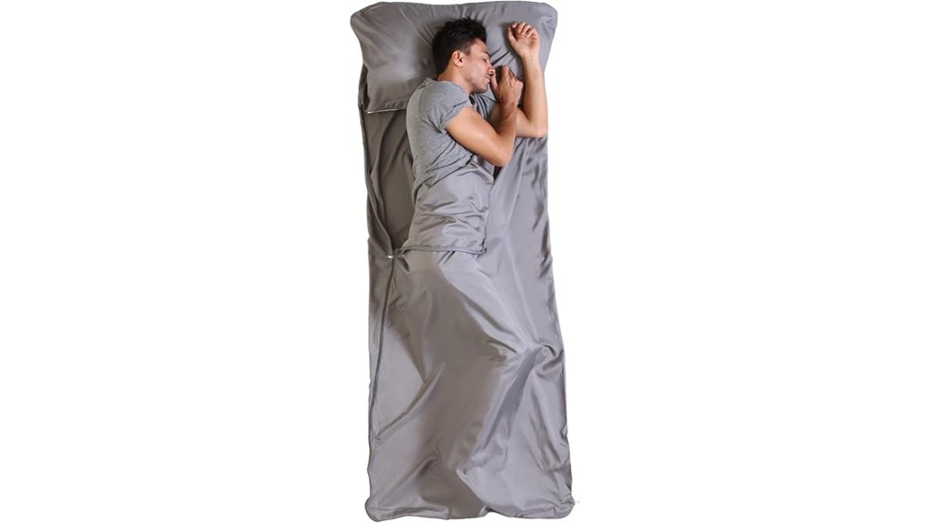 Top Travel Bed Sheets (Sleeping Bag Liners) That Keep You Cozy 11 adult sleep sack sheets