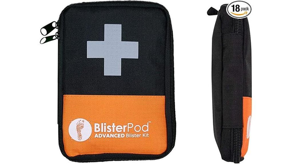 Best Blister Kits for Long Walking Days: Pre-Cut + Tape 15 advanced 18 piece blister kit