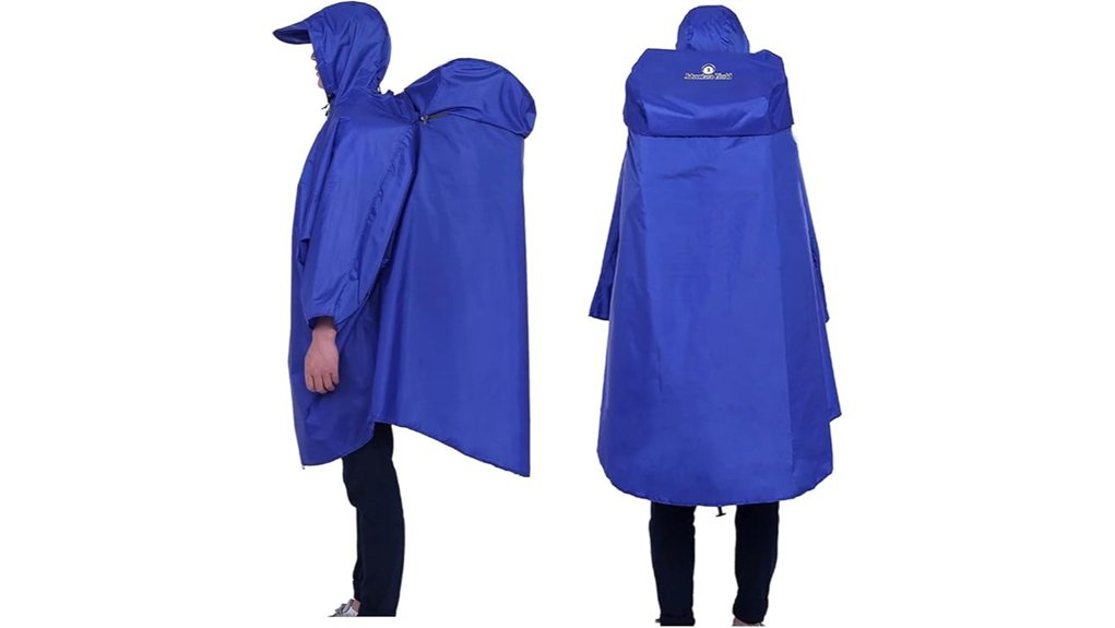 Title: The Best Travel Ponchos That Cover Backpacks (Wide Cut) 1 adventure waterproof backpack poncho