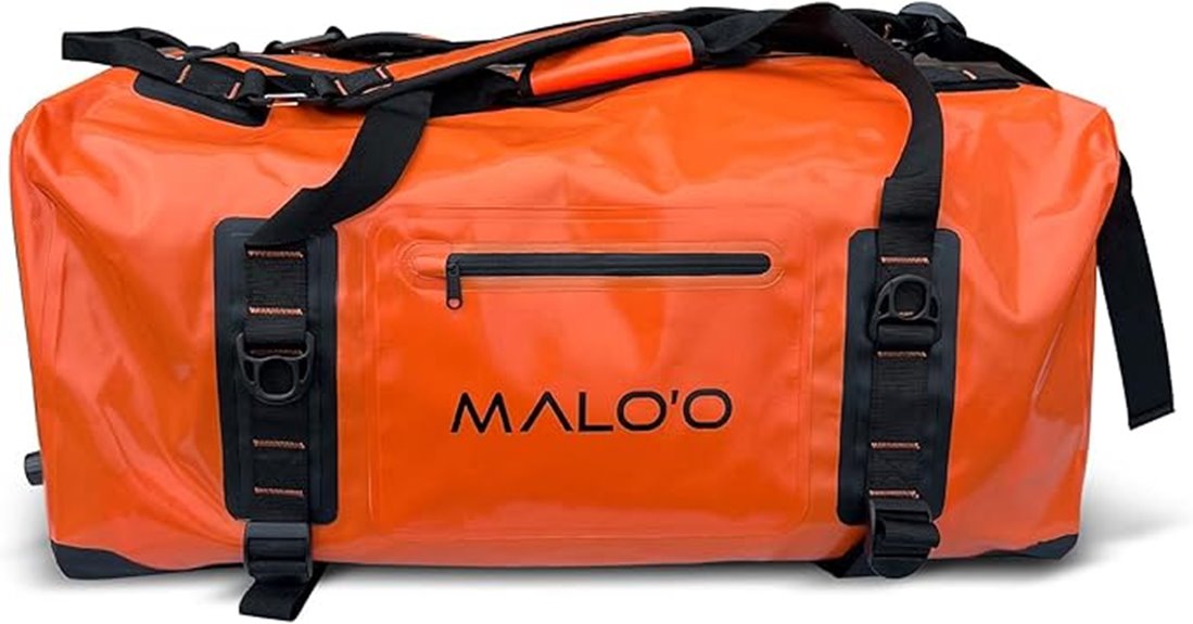 Best Waterproof Duffel Bags (Submersible) for Your Trips 6 adventurous waterproof heavy duty duffle