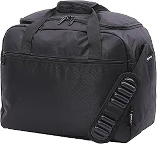Underseat Bags with Easy-Grab Top Handles That Make Aisle Travel a Breeze 15 aerolite 18x14x9 underseat carry on