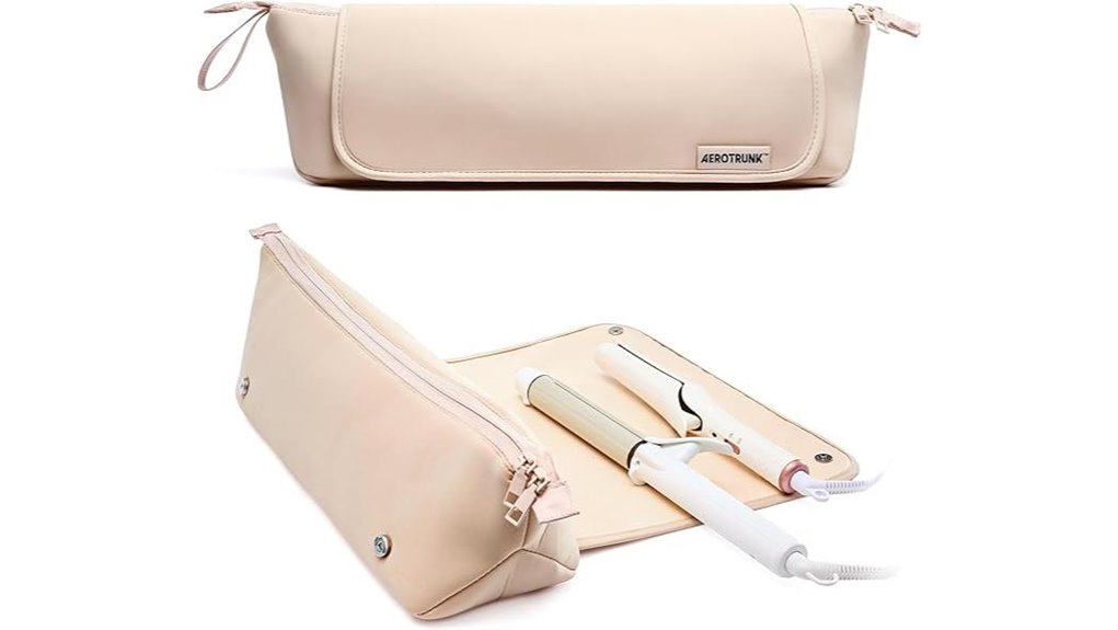 Best Heat-Resistant Pouches for Packing Hot Hair Tools 14 aerotrunk hair organizer bag