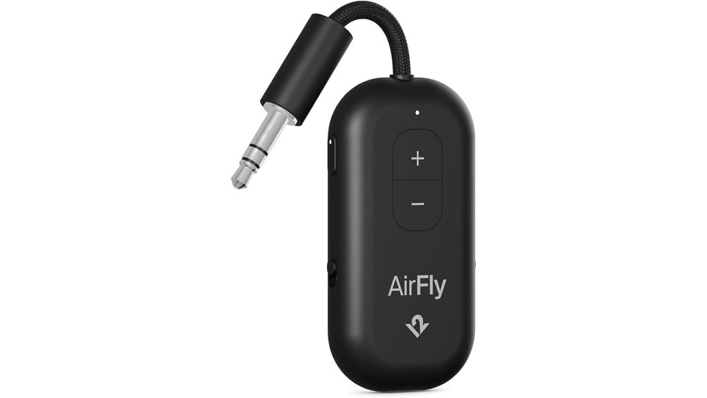 Top Airplane Bluetooth Adapters for Wired Seat Screens 4 airfly airplane bluetooth adapter