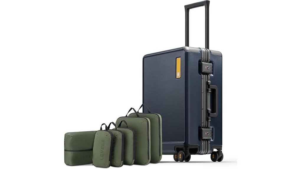airline approved 20 inch blue spinner