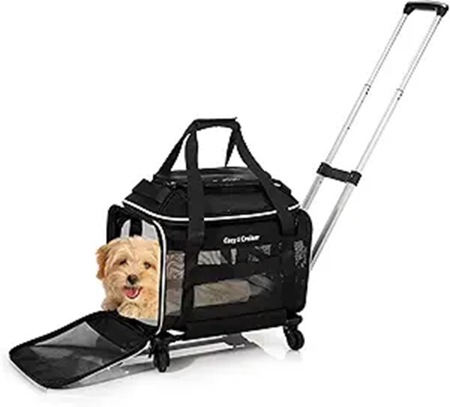 airline approved expandable pet carrier