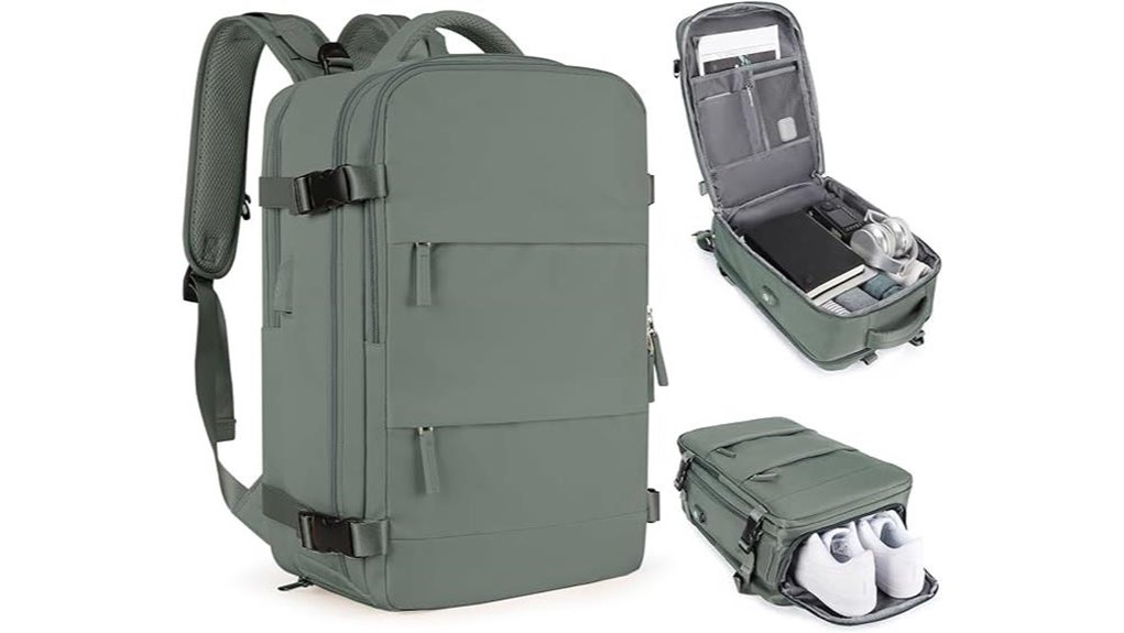 airline approved waterproof carry on backpack
