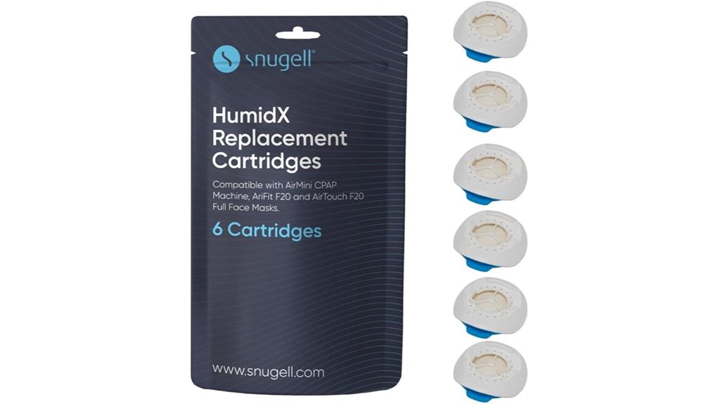 Top Travel CPAP Machines (Mini) That Keep You Rested on Flights 9 airmini humidx 6 pack cartridges