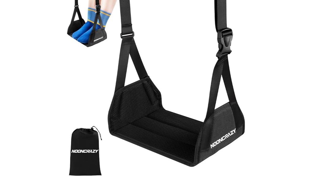 Lightweight Foot Hammocks for Airplanes: The Ultimate Comfort 1 airplane foot adjustable strap hammock