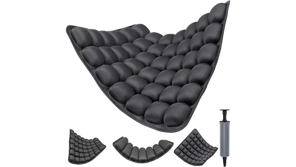 Travel Seat Cushions That Turn Long Flights Into Cozy Lounges 2 airplane inflatable 3d cushion