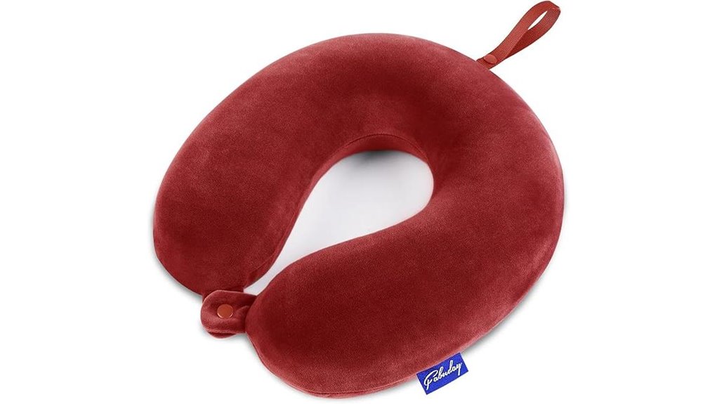 Clip‑On Neck Pillows for Backpacks: Hands‑Free Comfort 1 airplane memory foam pillow
