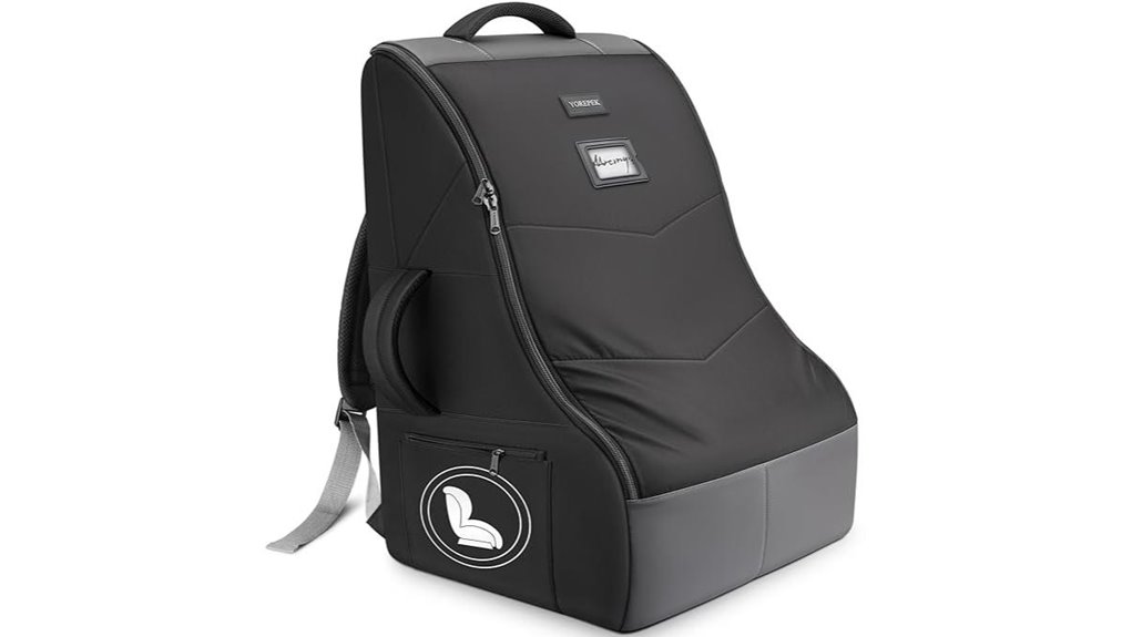 Best Car Seat Travel Bags (Padded, Tough) For Long Journeys 6 airport padded car seat