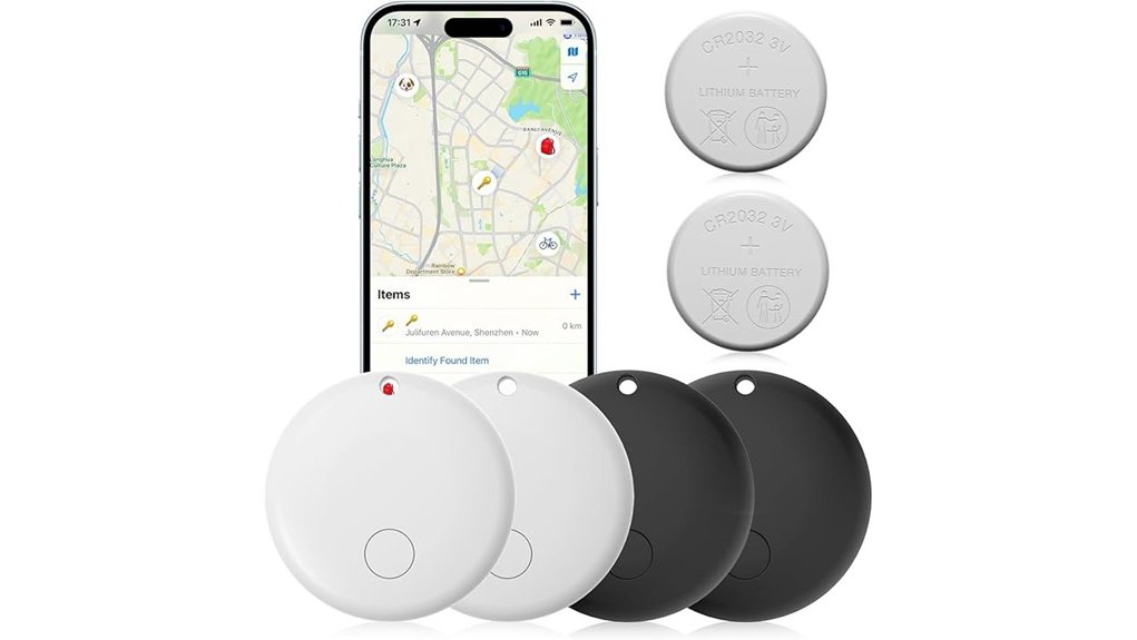 airtrackers4pack iphone apple findmy