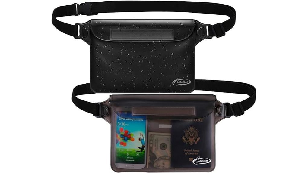 Best Waterproof Document Pouches for Your Beach Trips 1 airuntech waterproof fanny pack
