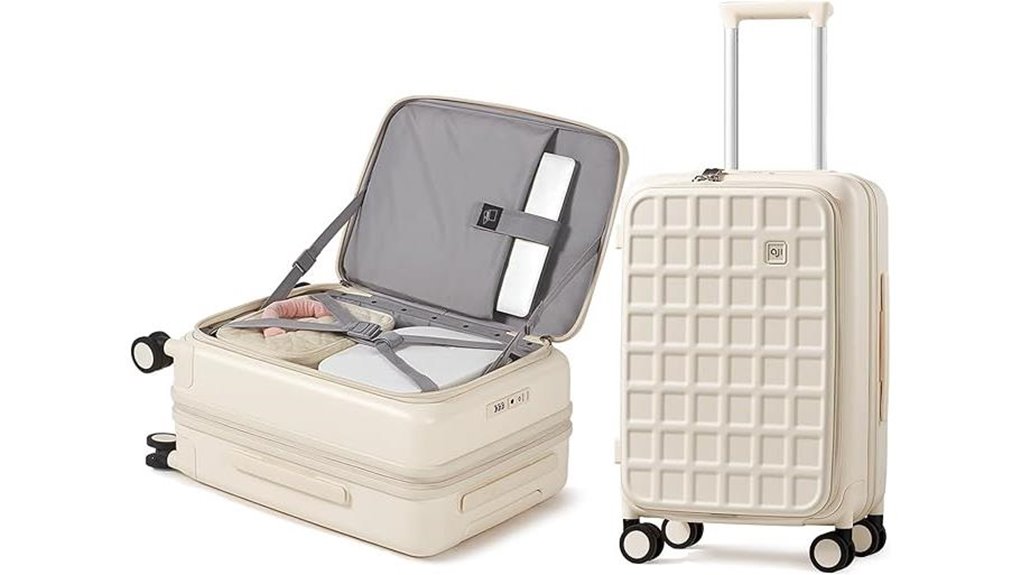 Best Carry‑On Suitcases for Small Overhead Bins 13 aji 20 inch lightweight spinner