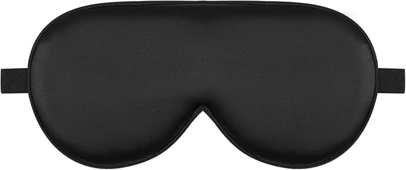 Best Sleep Masks For Plane Naps Without Pressure 13 alaska bear silk foam