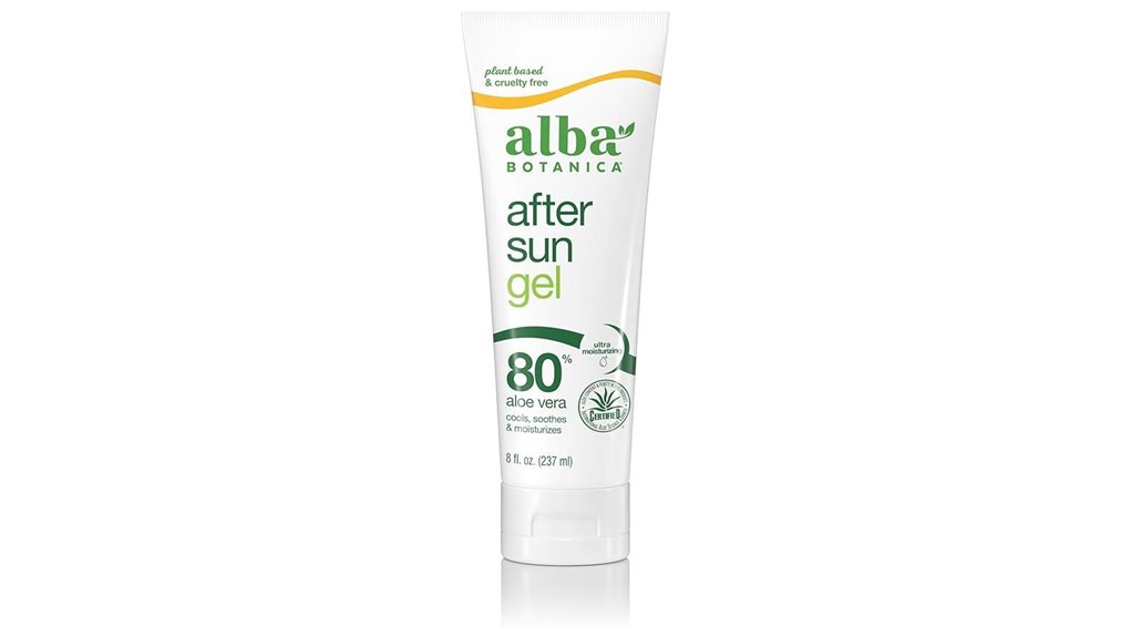 The Refreshing After‑Sun Aloe Gels That Resist Stickiness 8 alba 80 aloe gel