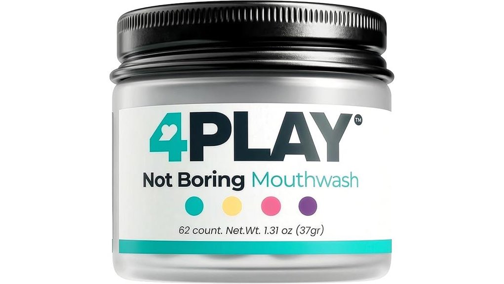 Top Travel-Ready Mouthwash Concentrate Tablets Bulky-Free 14 alcohol free nano hydroxyapatite mouthwash tabs