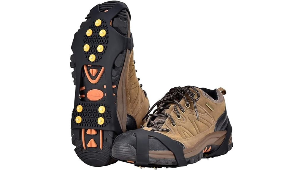 Best Traction-Friendly Winter Boots for Travel Lightweight 1 aliglow anti slip boot cleat